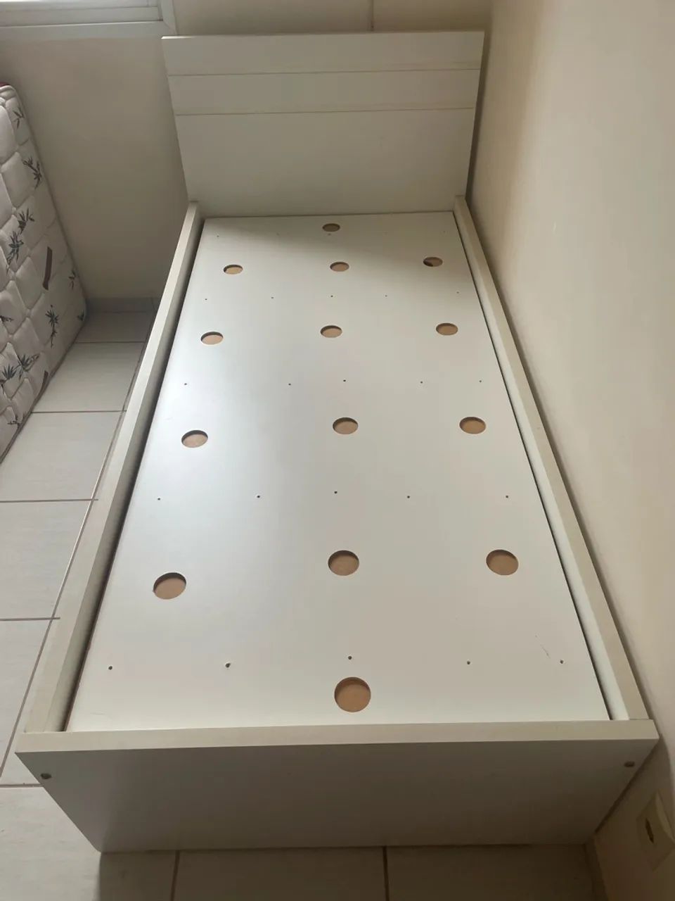 Cama solteiro MDF - Foto 2