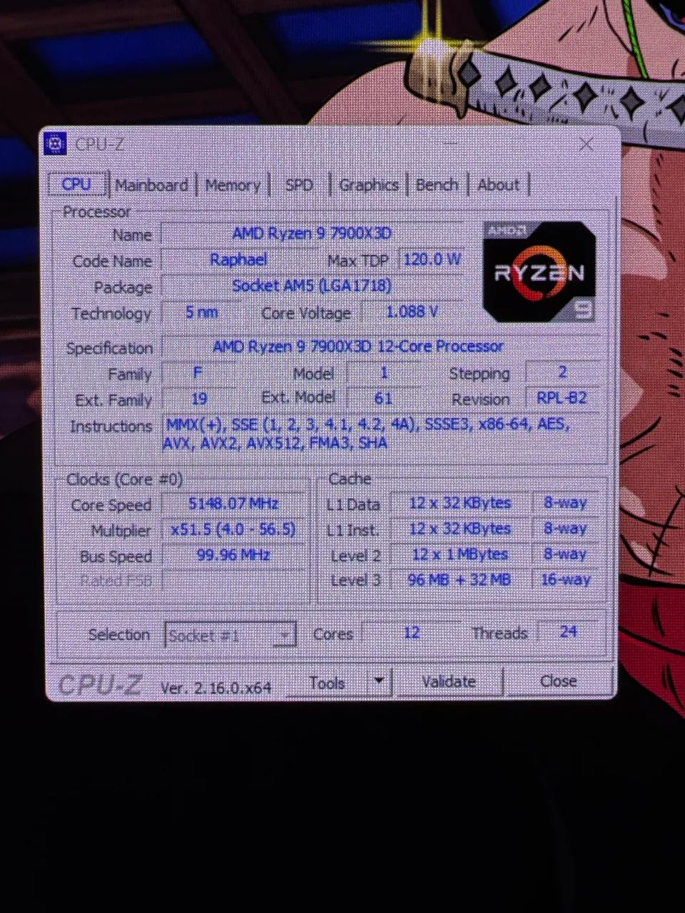 Ryzen 9 7900x3d - Foto 5