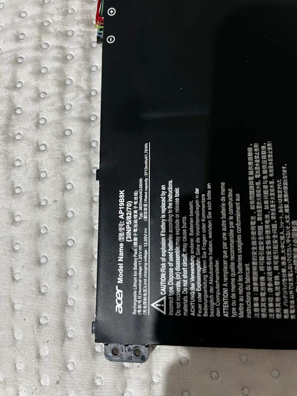 Bateria ace aspire 3 