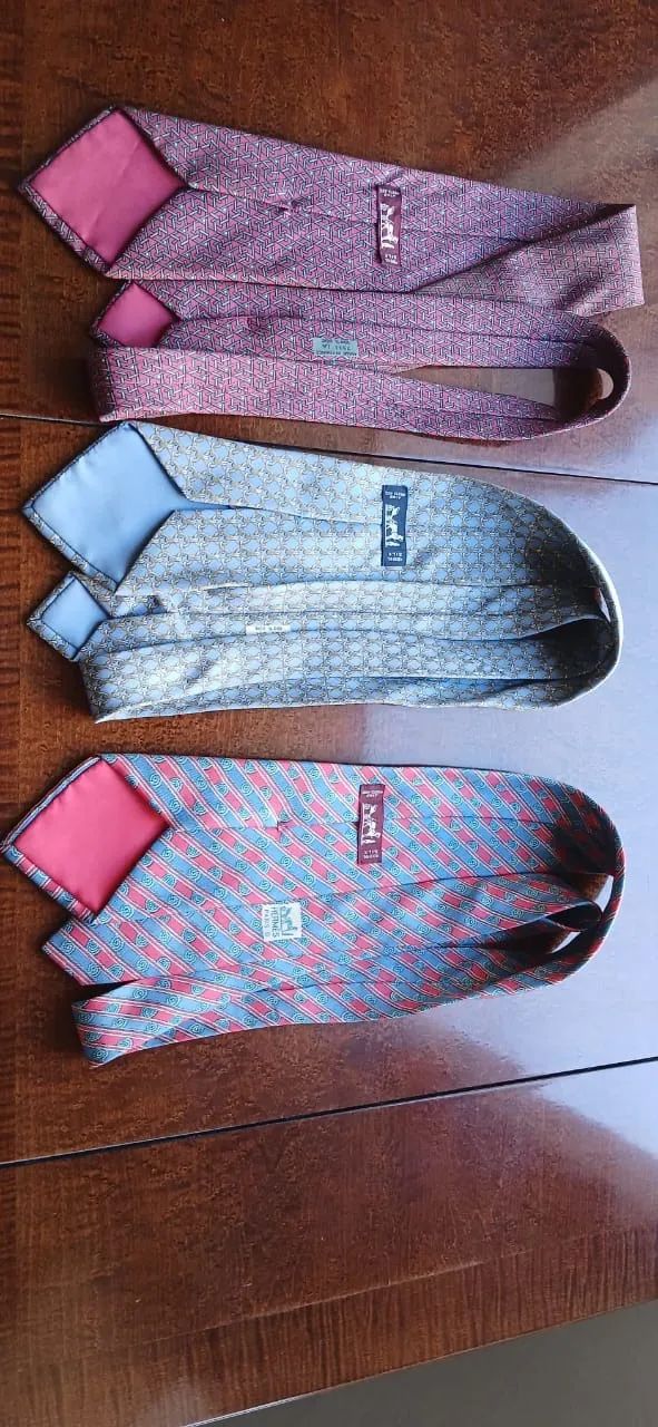 GRAVATAS HERMÈS (Paris 100% seda) - Foto 2