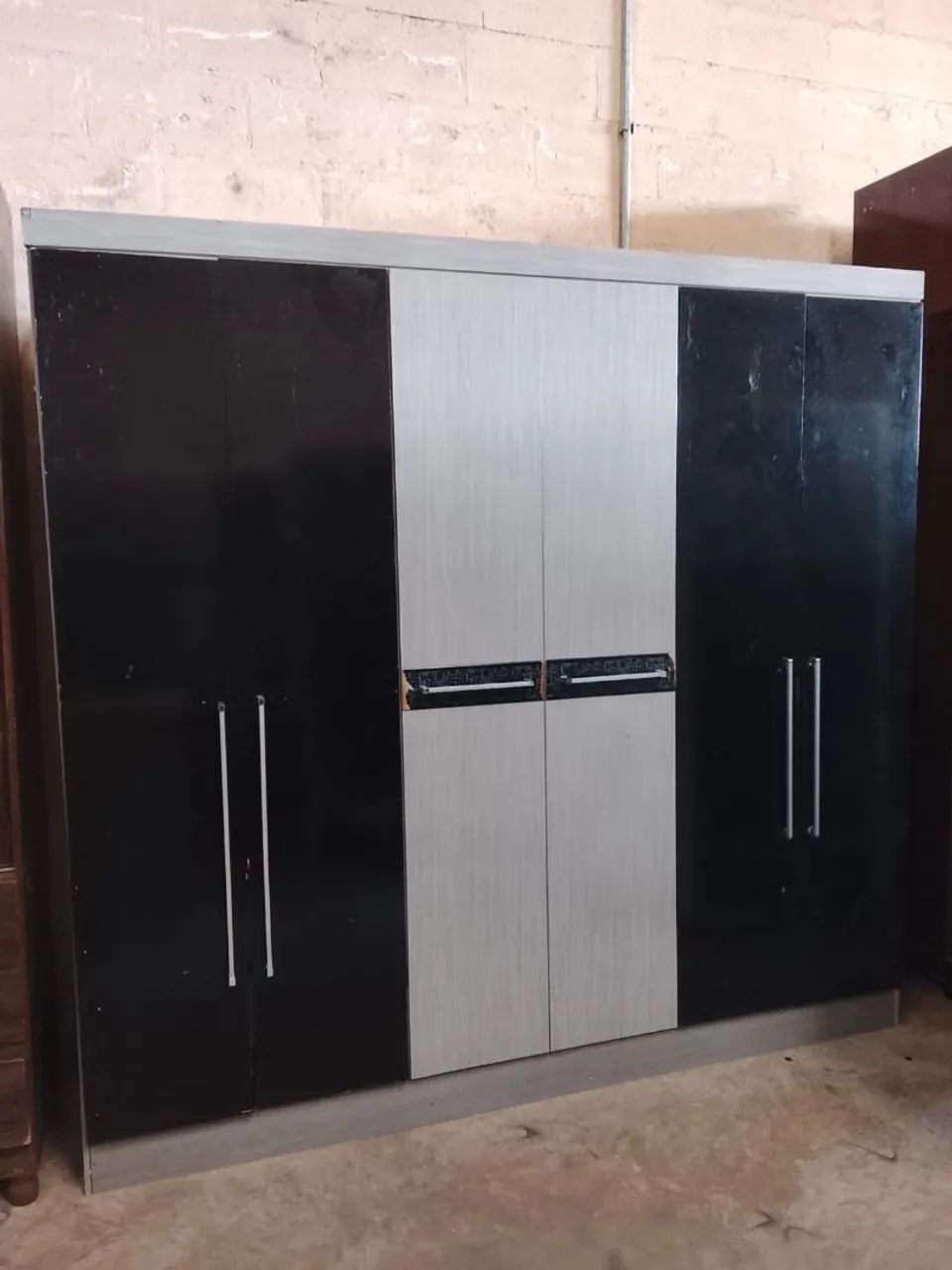 Guarda roupas USADO ENTREGA e MONTA dentro de Uberlândia MG  - Foto 5