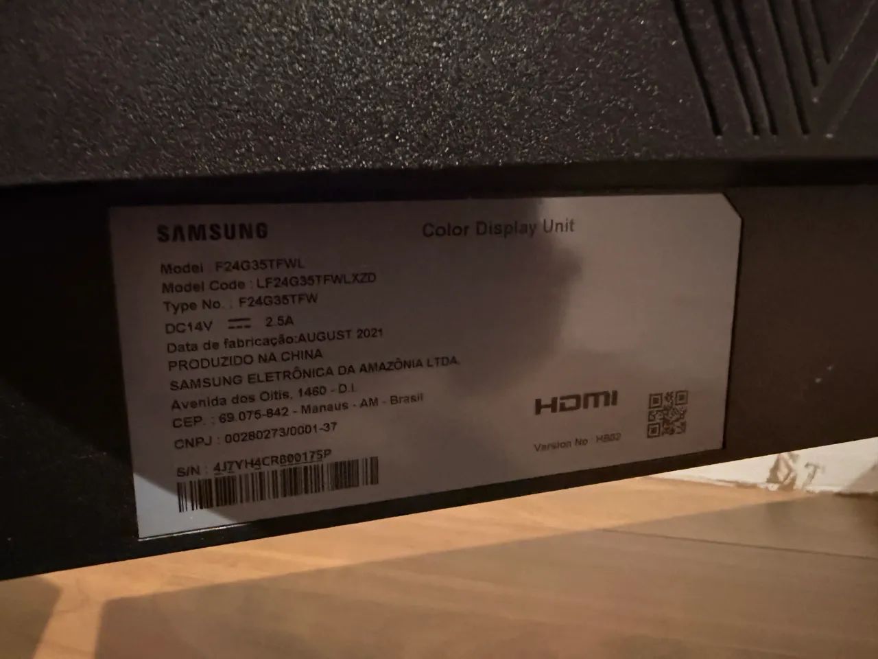 Monitor Odyssey Samsung 24 Polegadas 144hz - Foto 3