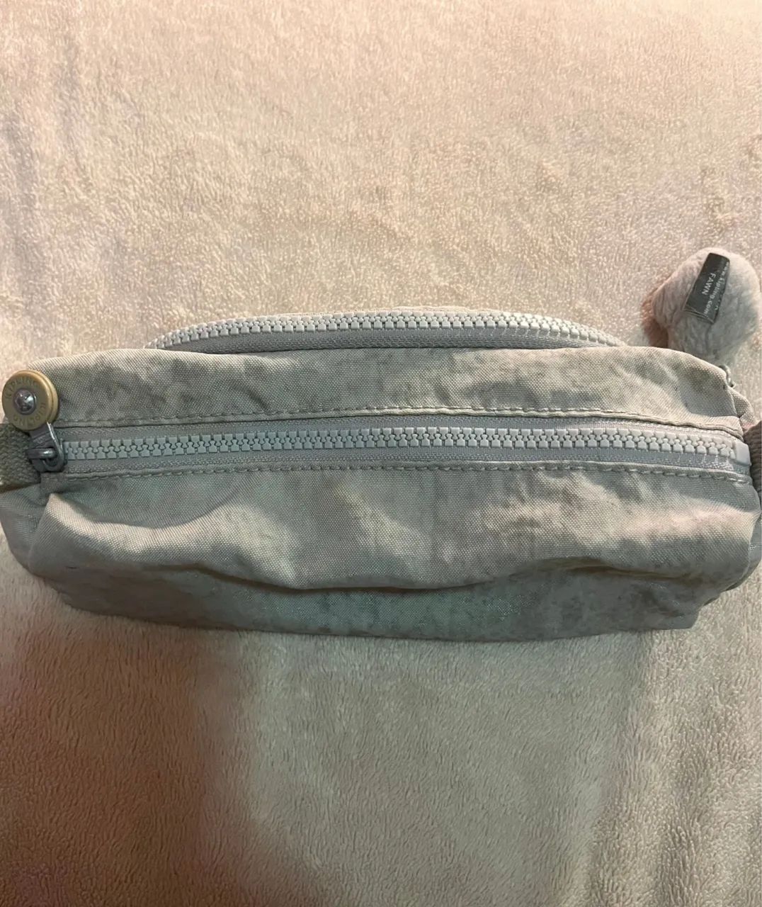 Estojo Kipling com 2 divisórias prata  - Foto 3