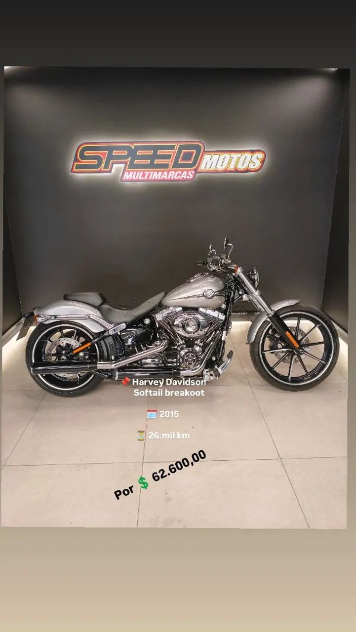 Harvey Davidson softail breakot - Foto 2
