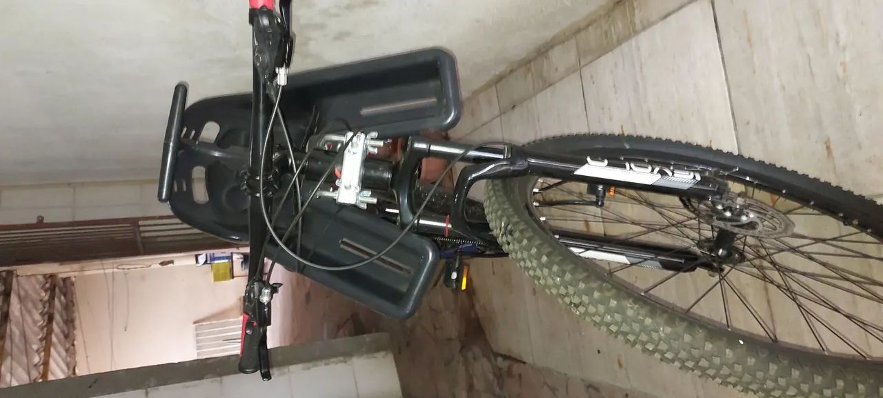 Bicicleta aro 29 com cadeirinha  - Foto 2