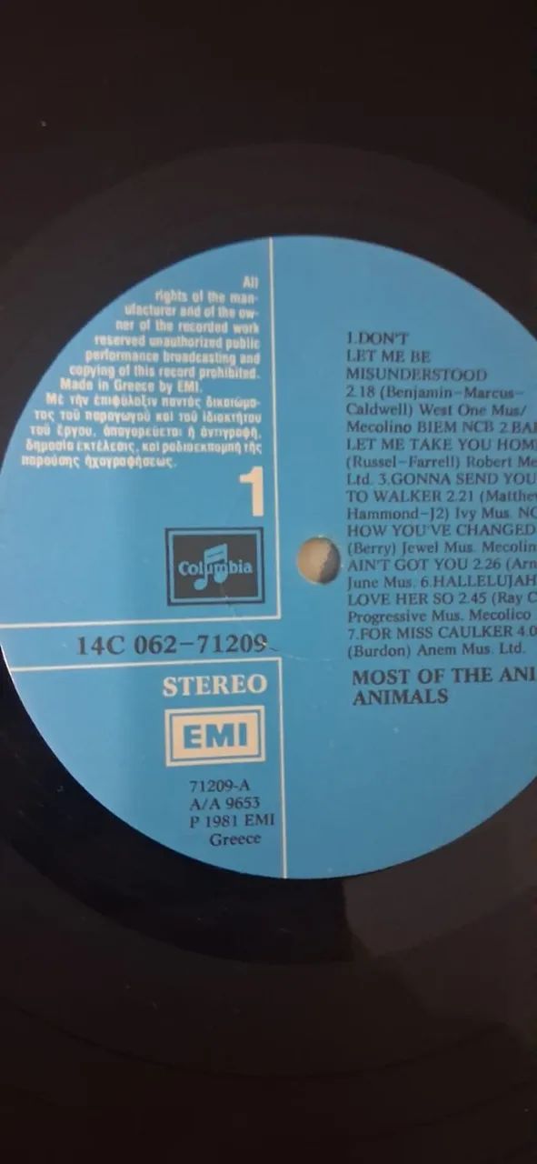 lp most of the animals usado - Foto 4