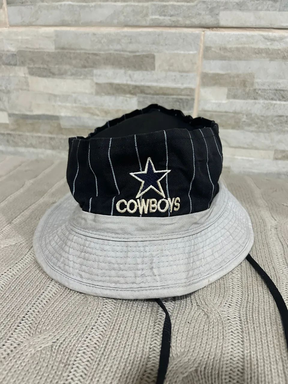 Chapéu bucket preto Cowboys  - Foto 3