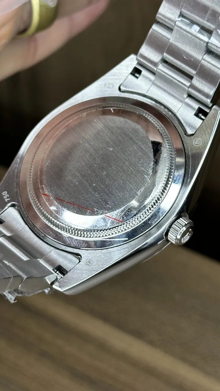 Relógio ROLEX SKY DWELLER AUTOMÁTICO MOSTRADOR VERDE  - Foto 5