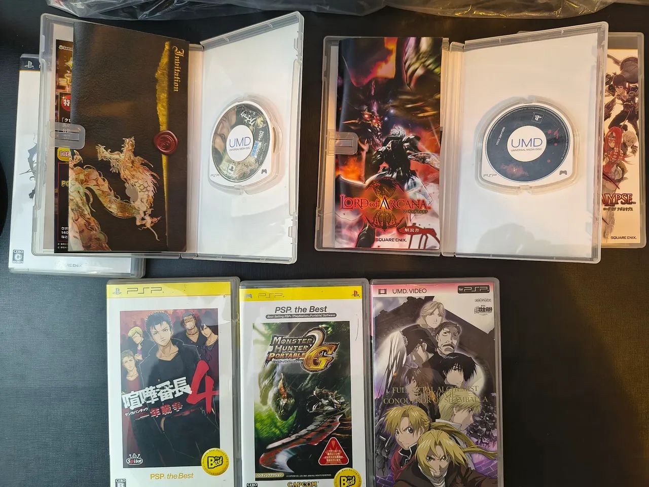 Lote Jogos PSP Originais Japonês - Jogos de Vídeo Game