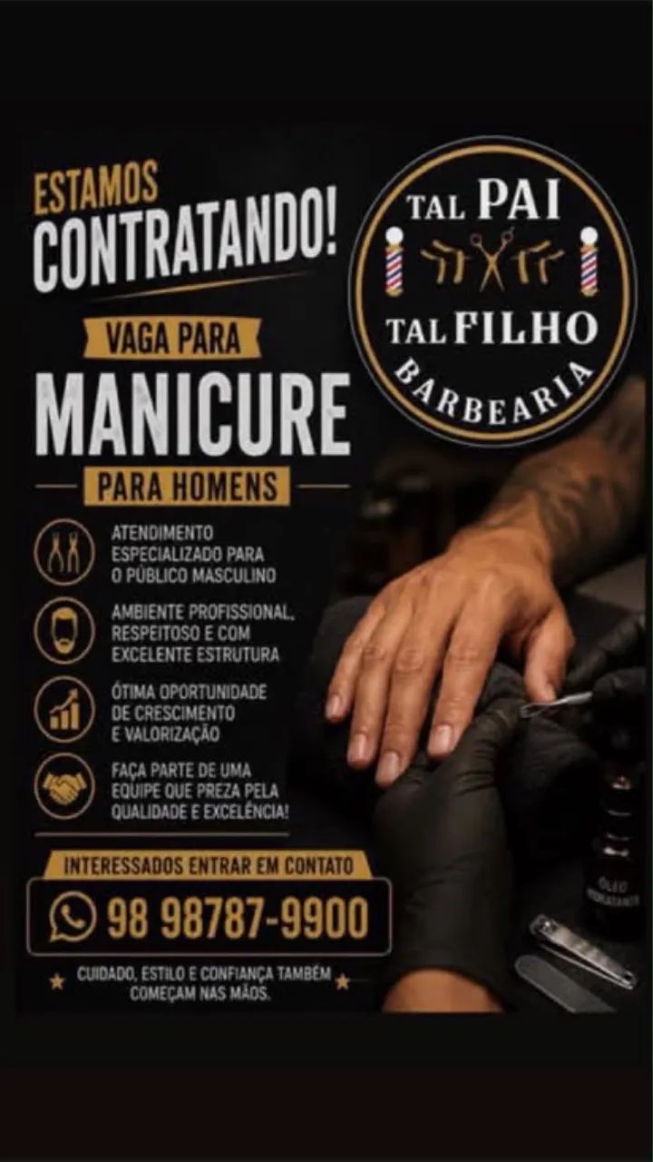 Vaga para barbeiro e manicure  - Foto 2