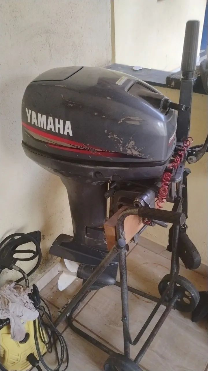 Motor de popa Yamaha 15hp  - Foto 4