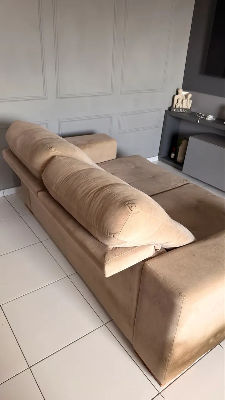 Sofá retrátil 2 metros  - Foto 4