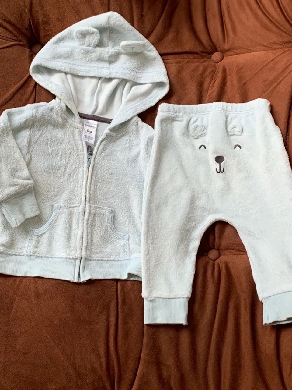 conjunto bebê carters 6 meses