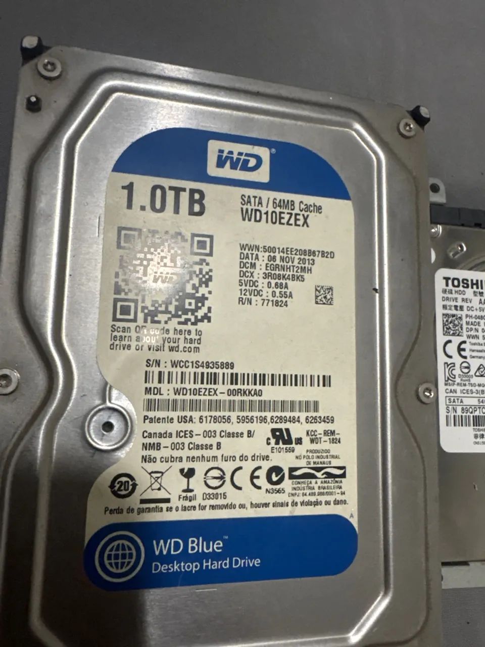 Lote 3 HDs - 2x 1TB + 250GB - Notebook e PC - Foto 2