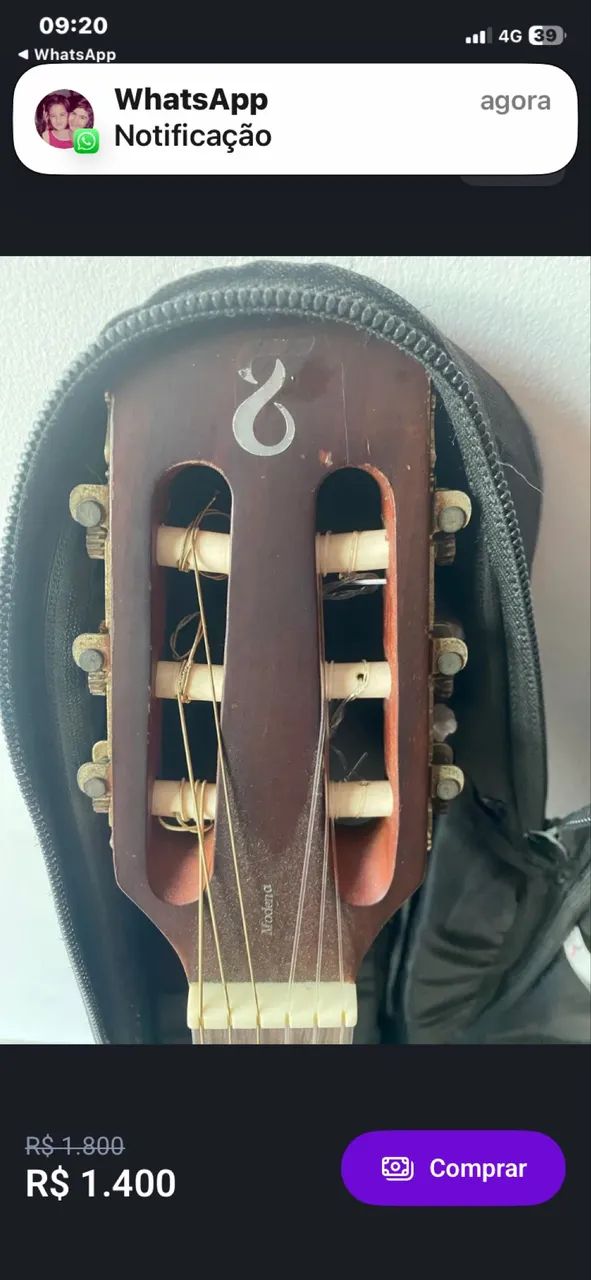 Violão naylon flat Tagima - Foto 2