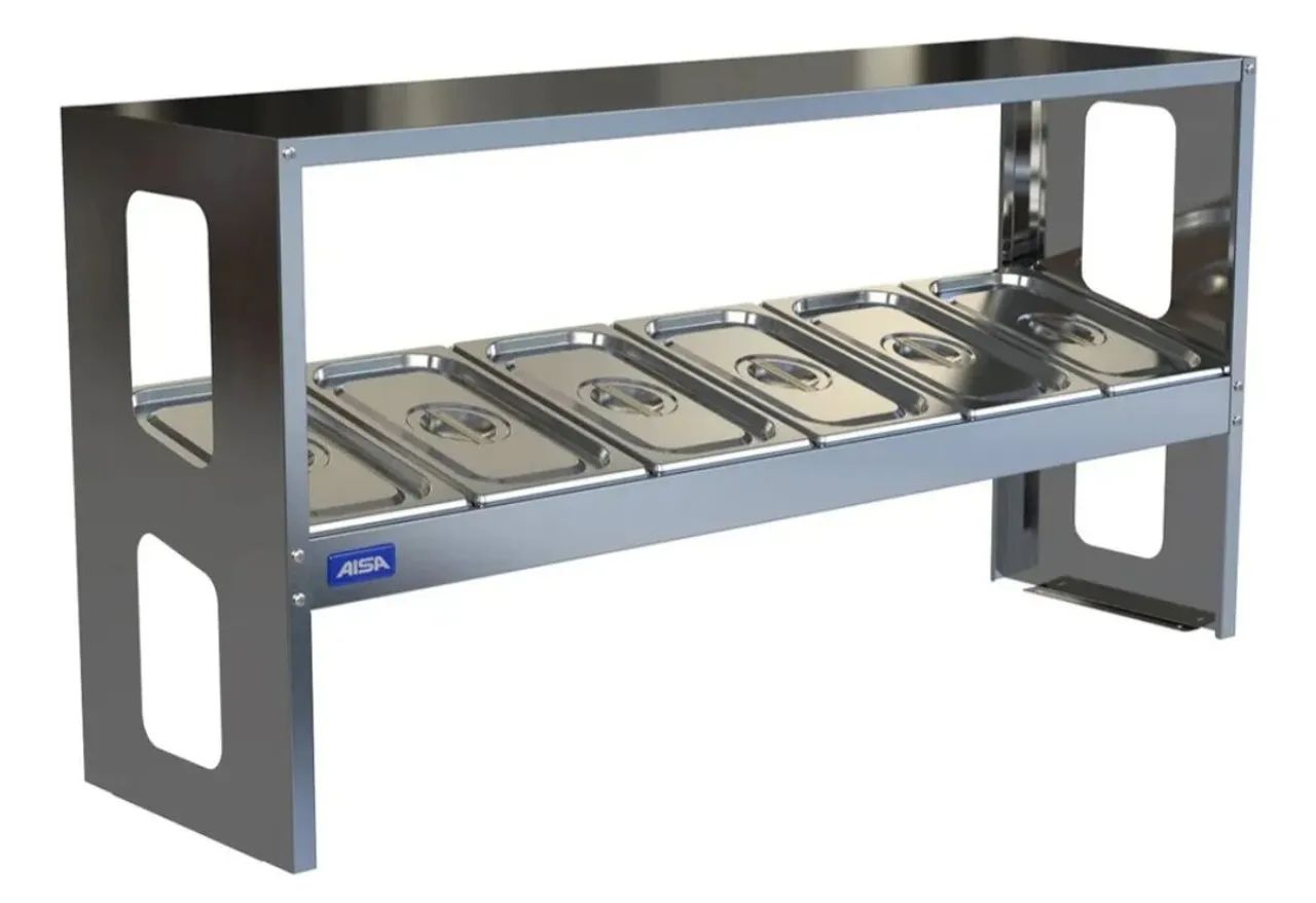 Condimentadora de mesa inox 18 cubas  - Foto 2