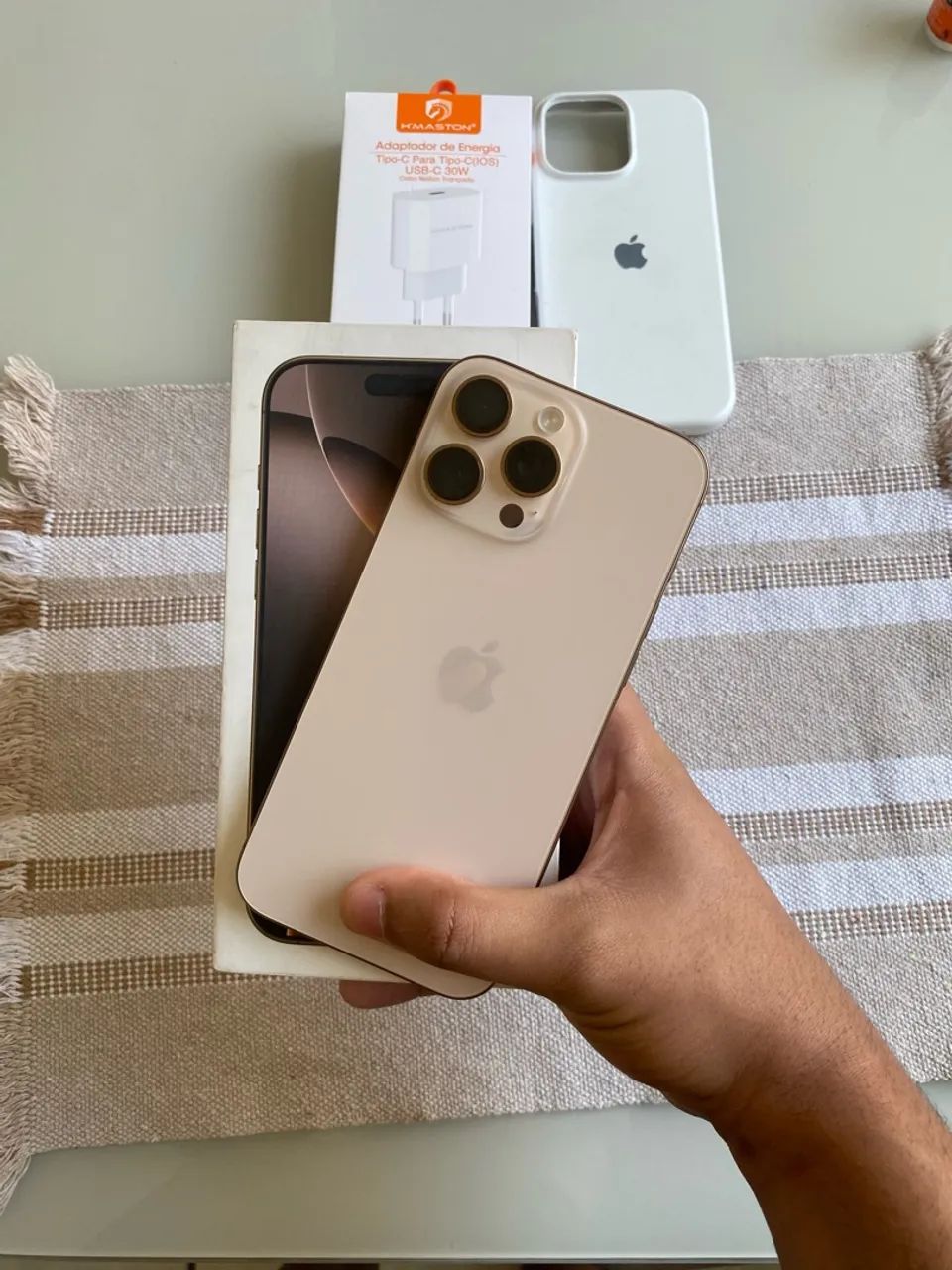 iPhone 16 PRO MAX 256GB IMPECÁVEL 