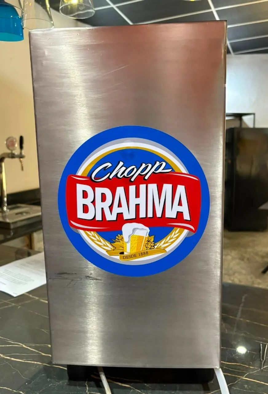 Chopeira completa semi nova e 1 barril de chopp de brinde - Foto 3
