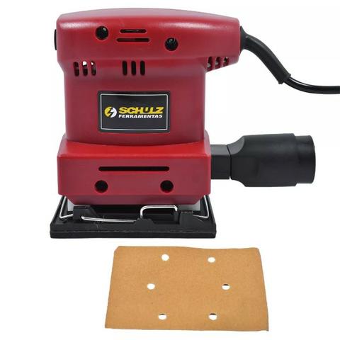 Lixadeira Orbital 135w 110x100mm Schulz 220v