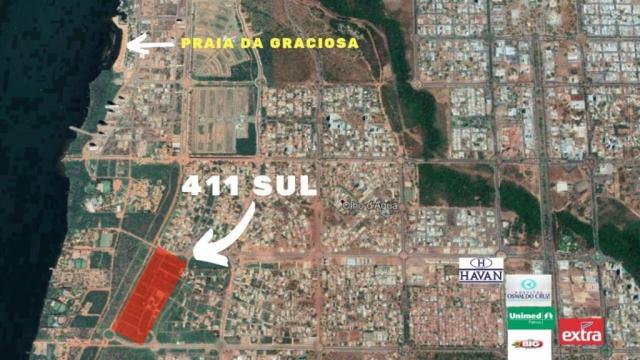 Excelente lote com 450 m² sul na 411 sul