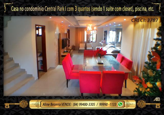 Duplex com piscina no central park, facilita negociação, 3 quartos, brinquedoteca, etc - Foto 6