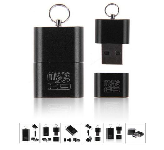 COD-AP44 Mini Leitor Gravador Cartão Memória Micro Sd Usb 2.0 Arduino Automação