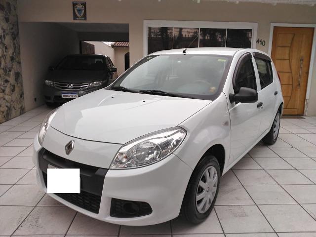 Sandero 2013 expression 1.0,impecável,90mkm,pneus novos,manual e chave copia