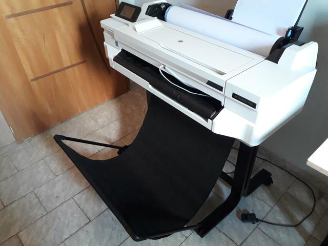 Plotter HP designjet T530 nova sem uso com Bulk r$:5.900 - Foto 2