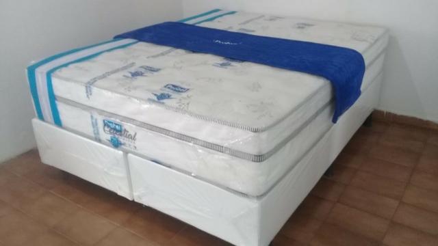 Cama queen probel celestial de 1999 por 1299/ isso sim é black friday