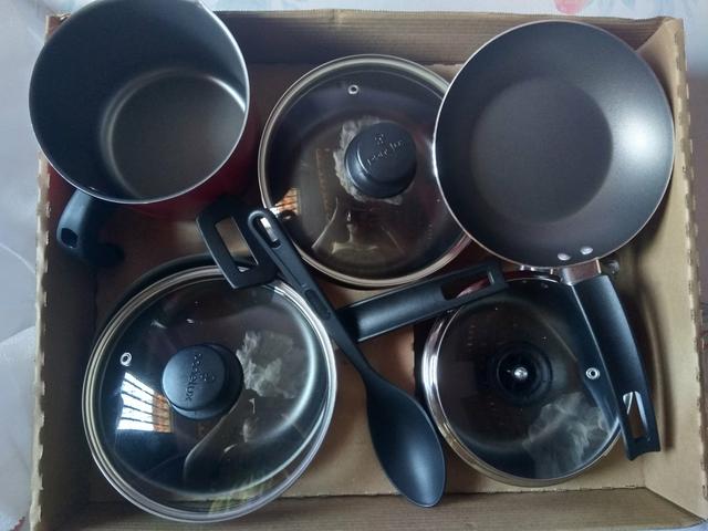 Jogo de panelas Panelux magnific (5 peças) + Brinde