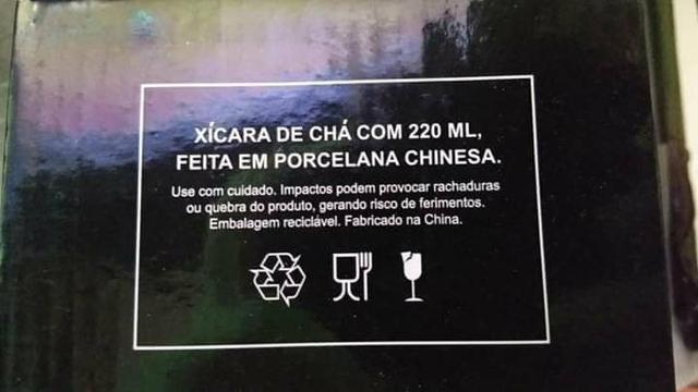 Novo(NUNCA FOI USADO) - Jogo com 6 Xícara de Chá - Foto 2