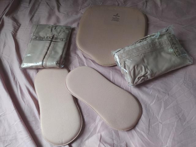 Cintas modeladora feminina com talas