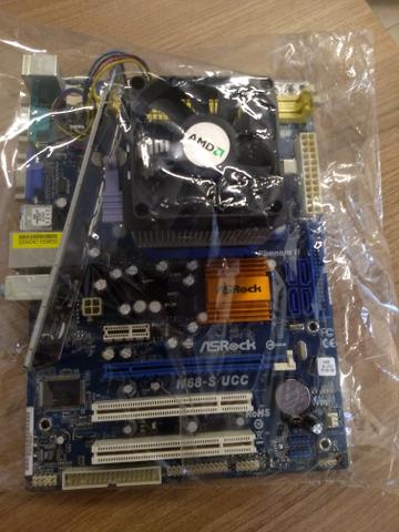 Athlon x2 dual core 2.1ghz am2 mb asrock n68-s ucc ddr2 - Foto 5