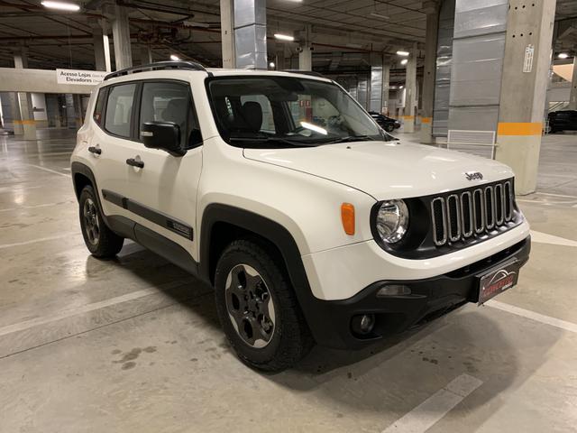 Jeep renegade sport diesel 2016 4x4 c/ bancos em couro extra!!! - Foto 8