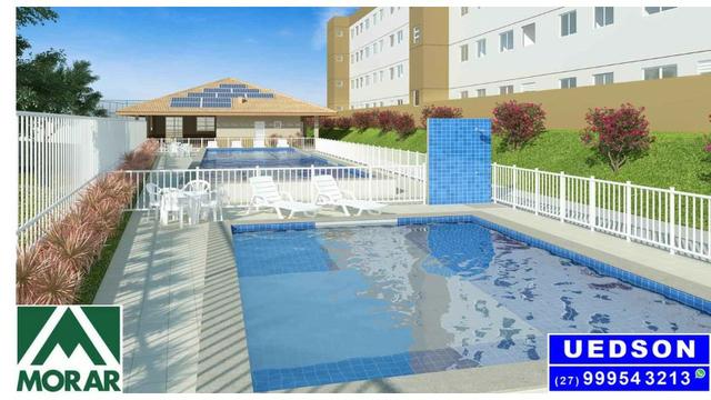 UED-86 - Apartamento 2 quartos próximo ao centro da serra - Foto 9