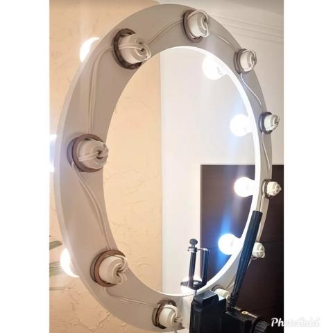 Vendo Ring Light Novo, na cor branca - Foto 6