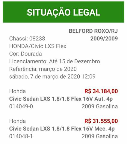Honda Civic lxs - Foto 7