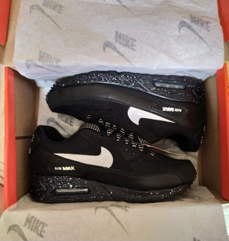 air max 90 preto lunar
