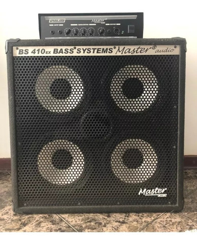 Kit Master Cabeçote Bs 200 + Gabinete Bs 410 Bass