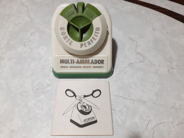 Multi - Amolador Corte Perfeito para facas e tesouras . K-Tel de Brasil Ltda. Antigo.   - Foto 2