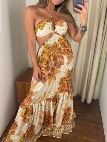 Vestido longo Farm - Foto 5