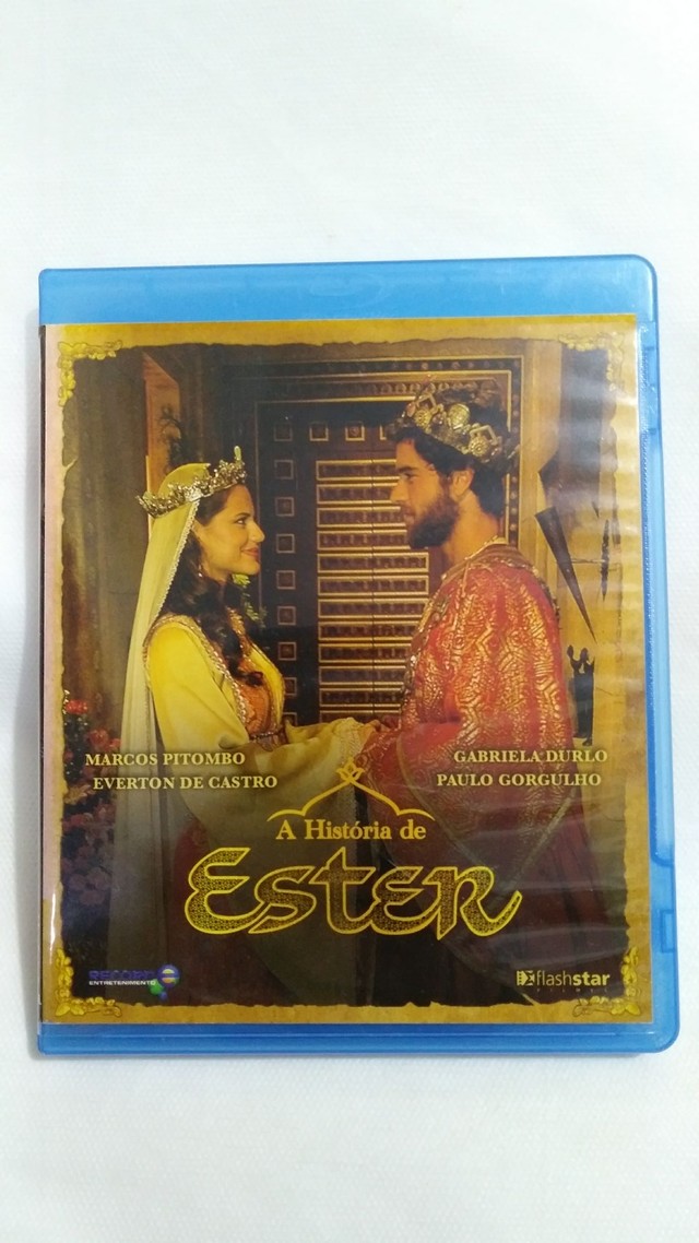 BLU-RAY A HISTÓRIA DE ESTER - MINISSÉRIE COMPLETA DA REDE RECORD ORIGINAL