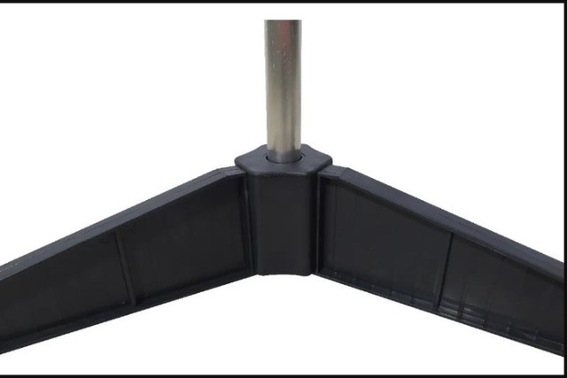 Tela Telão Tecido Lona Projeção Projetor Datashow Tripé - Foto 5