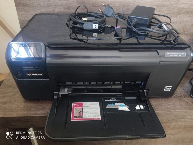 Impressora HP Photosmart C4780 (não companha os cartuchos) - Foto 4
