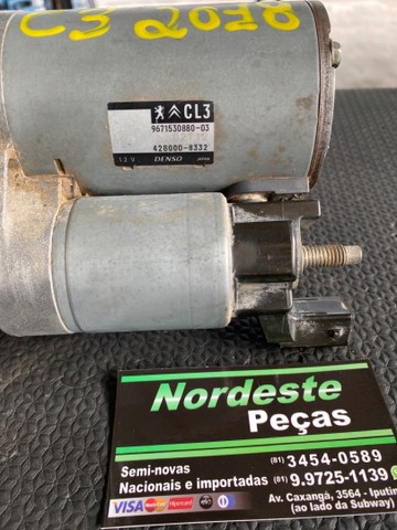 Motor de partida c3 2018/19 1.2 3cilindros  - Foto 3