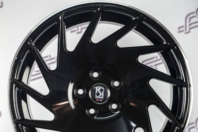 Rodas Koko Kuture SL034 Preto 5x114,3 - 19x8,5 e 19x9,5 aro 19 duas talas - Foto 3