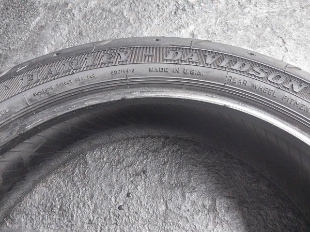 pneu usado  dunlop d407t 180/55-18 - Foto 3