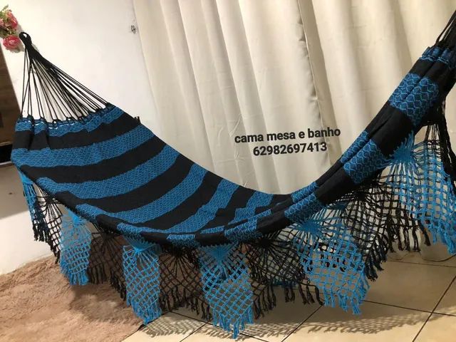 Redes de descanso de luxo na promoção suporta até 250kg  - Foto 3