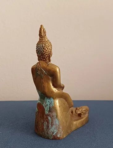 Antiga escultura de bronze - 12 cm - Foto 2