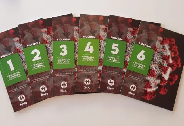 Material Hexag 2022 - Biologia (6 volumes)